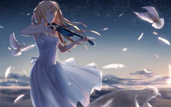 【天利音乐】《四月是你的谎言》“公生”与“薰”的钢琴小提琴唯美经典音乐集