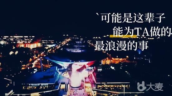 上海地标对个人开放啦－1公里夜空只属于你们－上海世博谷个人定制灯光秀